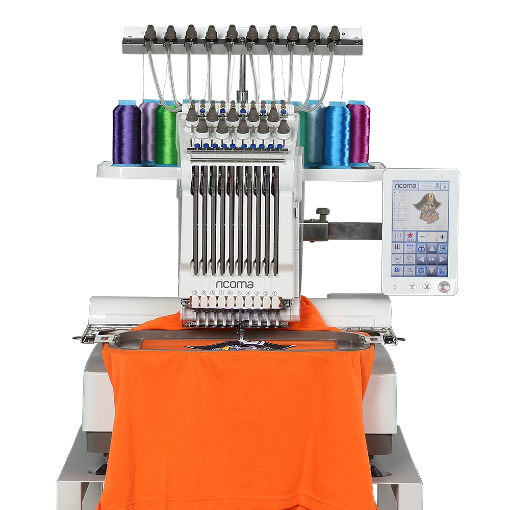 Commercial Embroidery Machine - RICOMA MT-1502 - 2 Heads - 15 Needle